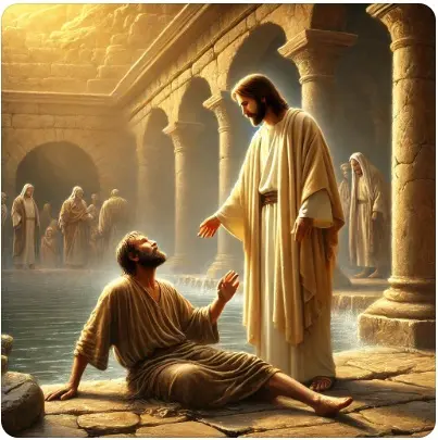 Healing at the Pool of Bethesda