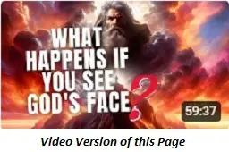 What happens if you see God's face