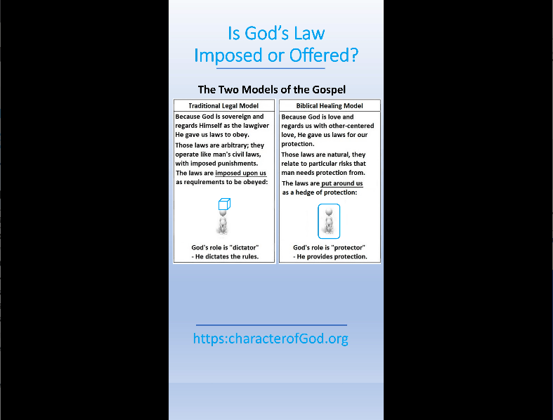 God’s Law Imposed or Offered