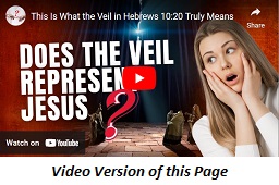 Does the Veil represent Jesus?