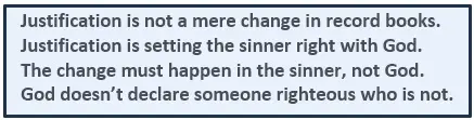 what is meant by justification?