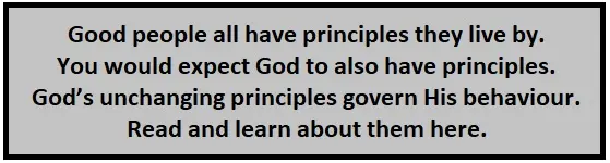 Principles of God